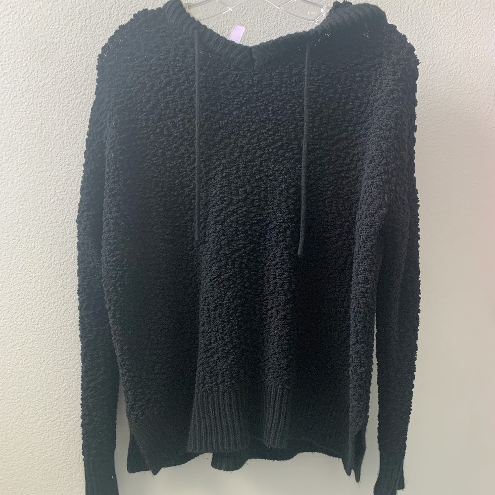 Black Sweater with hood